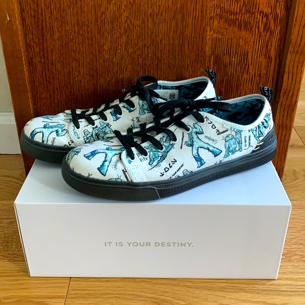 TOMS Trvl Lite Low Star Wars sneakers sz 9
